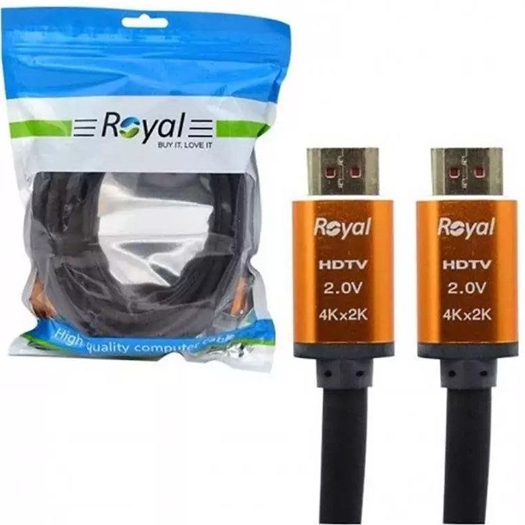 کابل 5 متری HDMI 4K 19+1 رویال Royal