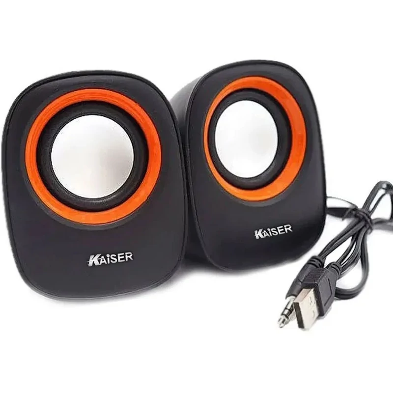 اسپیکر لپ تاپی 2 تکه RGB دار کایزر (KAISER) مدل KU-350