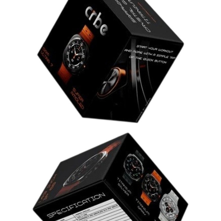 ساعت هوشمند 45 میلیمتری کربی مدل SAM ULTRA7 با بند سیلیکونی