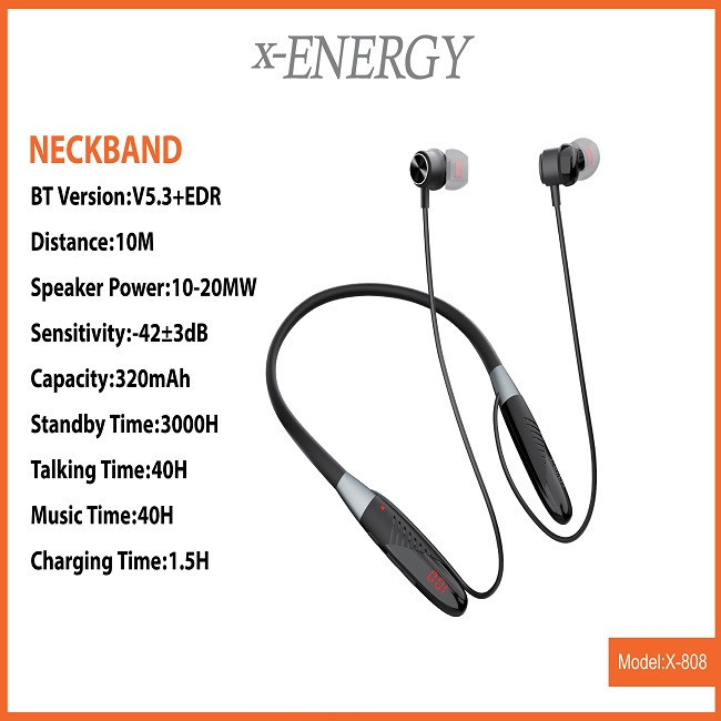 هدفون بلوتوثی ایکس انرژی مدل X-808