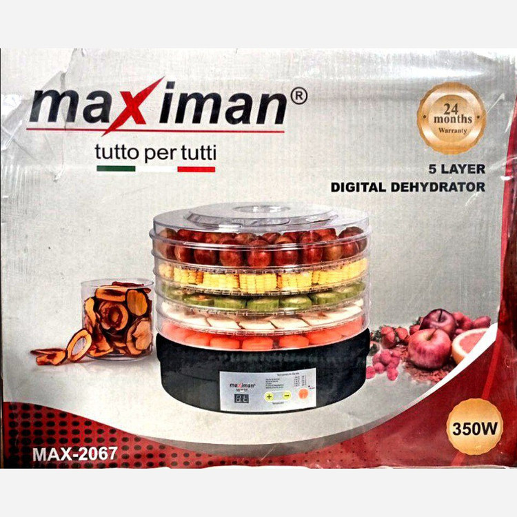 میوه خشک کن 5 طبقه ماکسیمان مدل max-2067