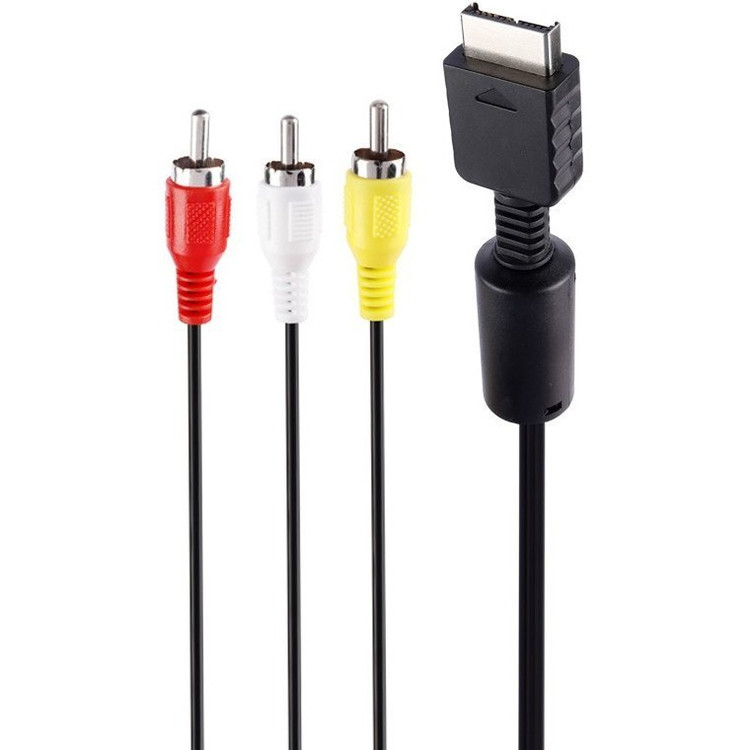 کابل تصویر اورجینال پلی استیشن 1 و 2 طول 1.5 متر ( اورجینال )